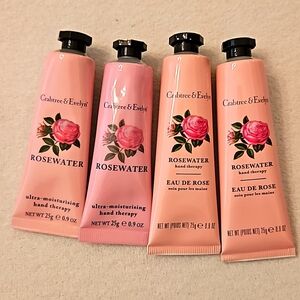 Crabtree & Evelyn 4 Rosewater Hand Therapy